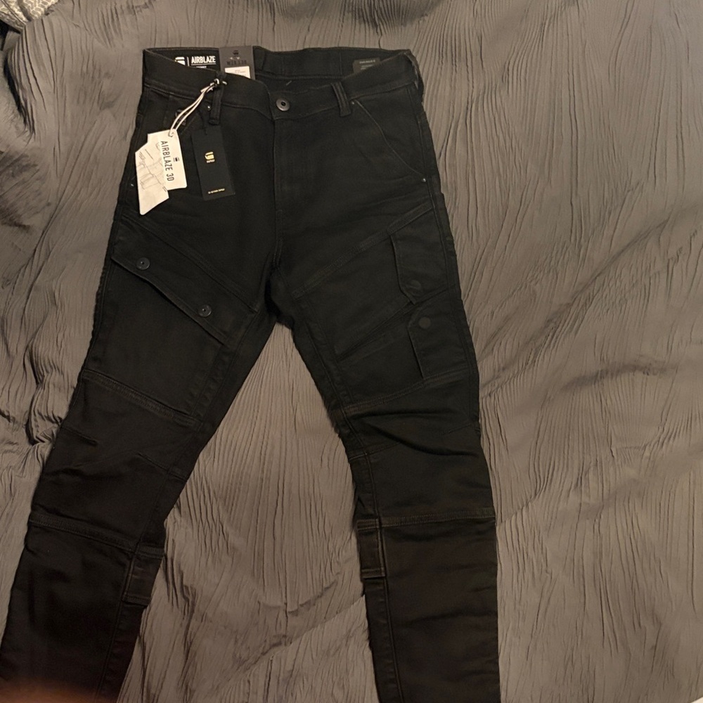 G-Star Men's Black Skinny Jeans